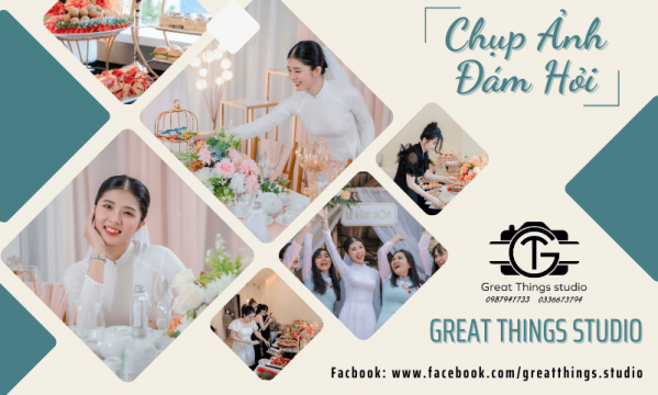 Dịch vụ chụp ảnh đám hỏi đẹp, chất lượng của Great Things studio